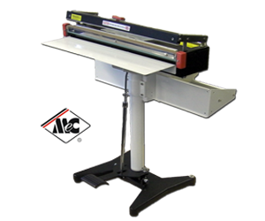 ME605FC - 600mm foot operated impulse sealer  with trimmer - MEC