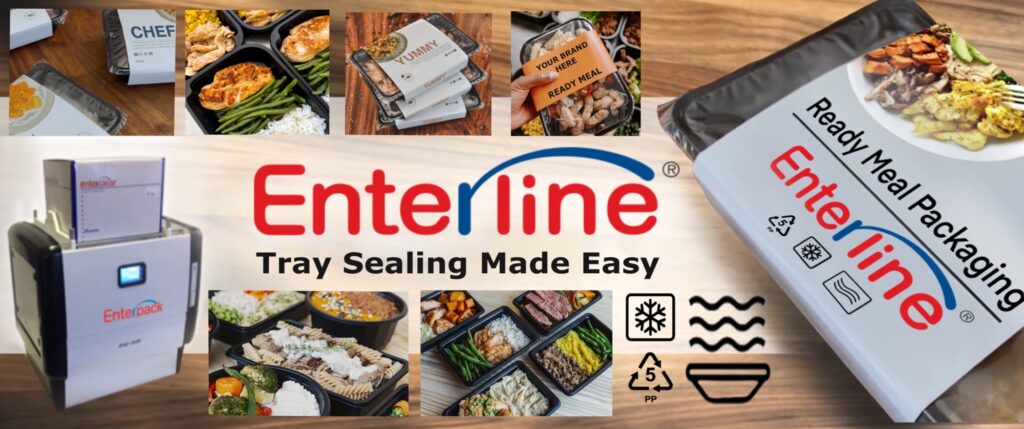 Enterline tray sealing product take your ready meals to the next level